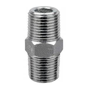 Entrerrosca Hex de acero galvanizada